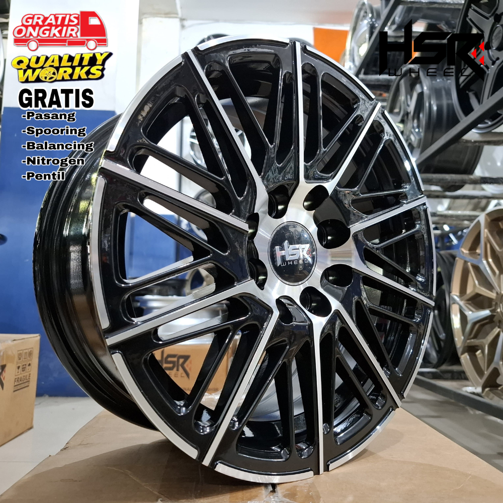 Velg Mobil Datsun, Sigra, Ring 14 Lebar 6 Velg Racing Hsr Wheel Balige