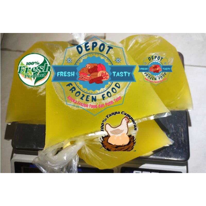 

Putih telor fresh 1kg