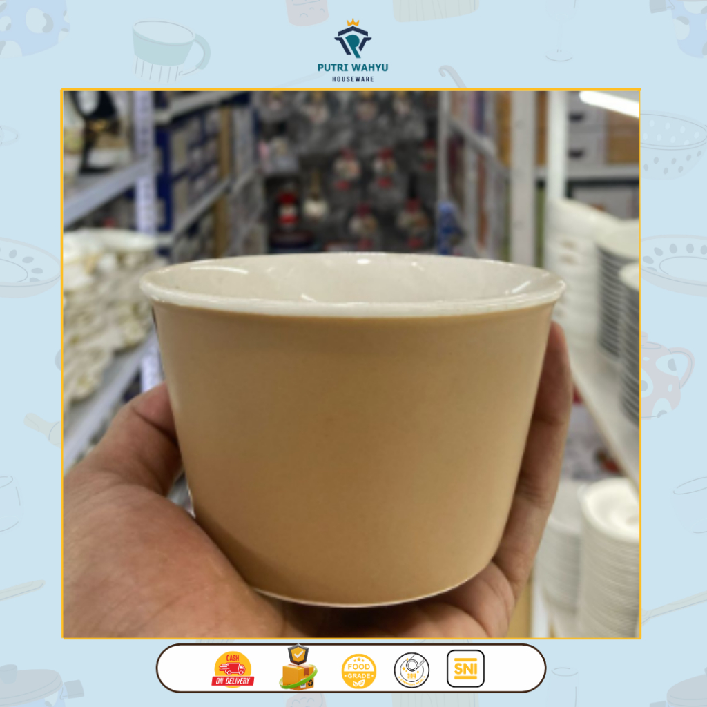 Mangkuk Merk Pyramid Kecil Keramik