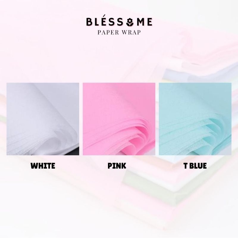 

(±36-38 LEMBAR) Flower Wrapping Paper Cotton / Tissue Paper / Kertas Tisu / Korean Cotton Paper Kertas Buket Bunga Florist Pembungkus Kertas Hand Bouquet