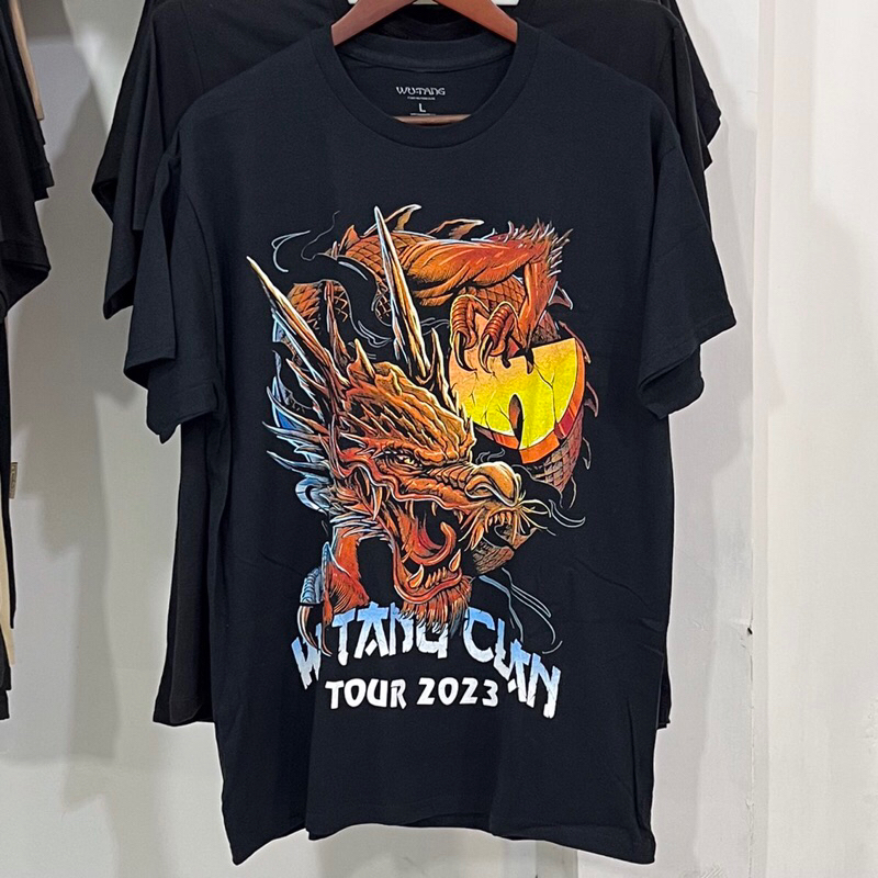KAOS OFFICIAL WU-TANG CLAN - DRAGON TOUR 2023 (ORIGINAL MERCHANDISE)