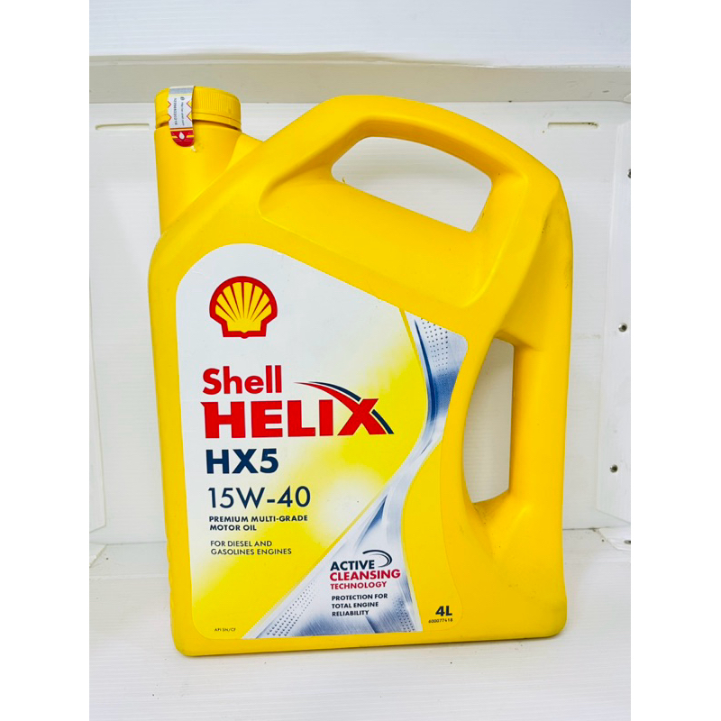 OLI MESIN SHELL HELIX HX5 4 LITER