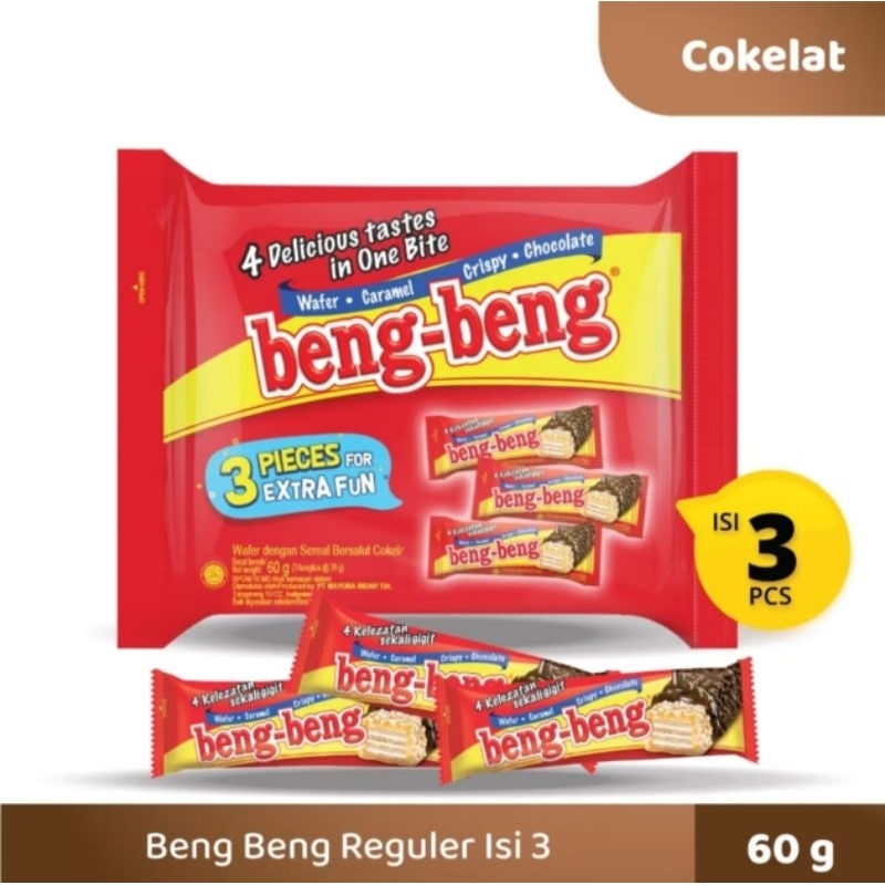 

Beng Bemg Reguler isi 3 x 20 gr