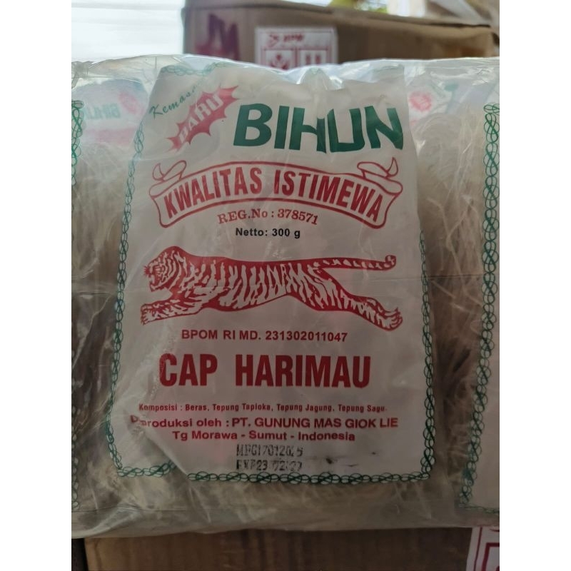 

MIE BIHUN BERAS CAP HARIMAU/MI BIHUN GORENG/MIEHUN MIESOP
