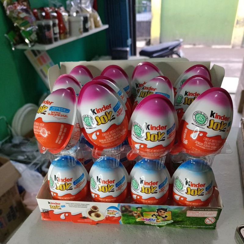 

KINDER JOY 20gr Girls & Boys 1 BOX ISI 24