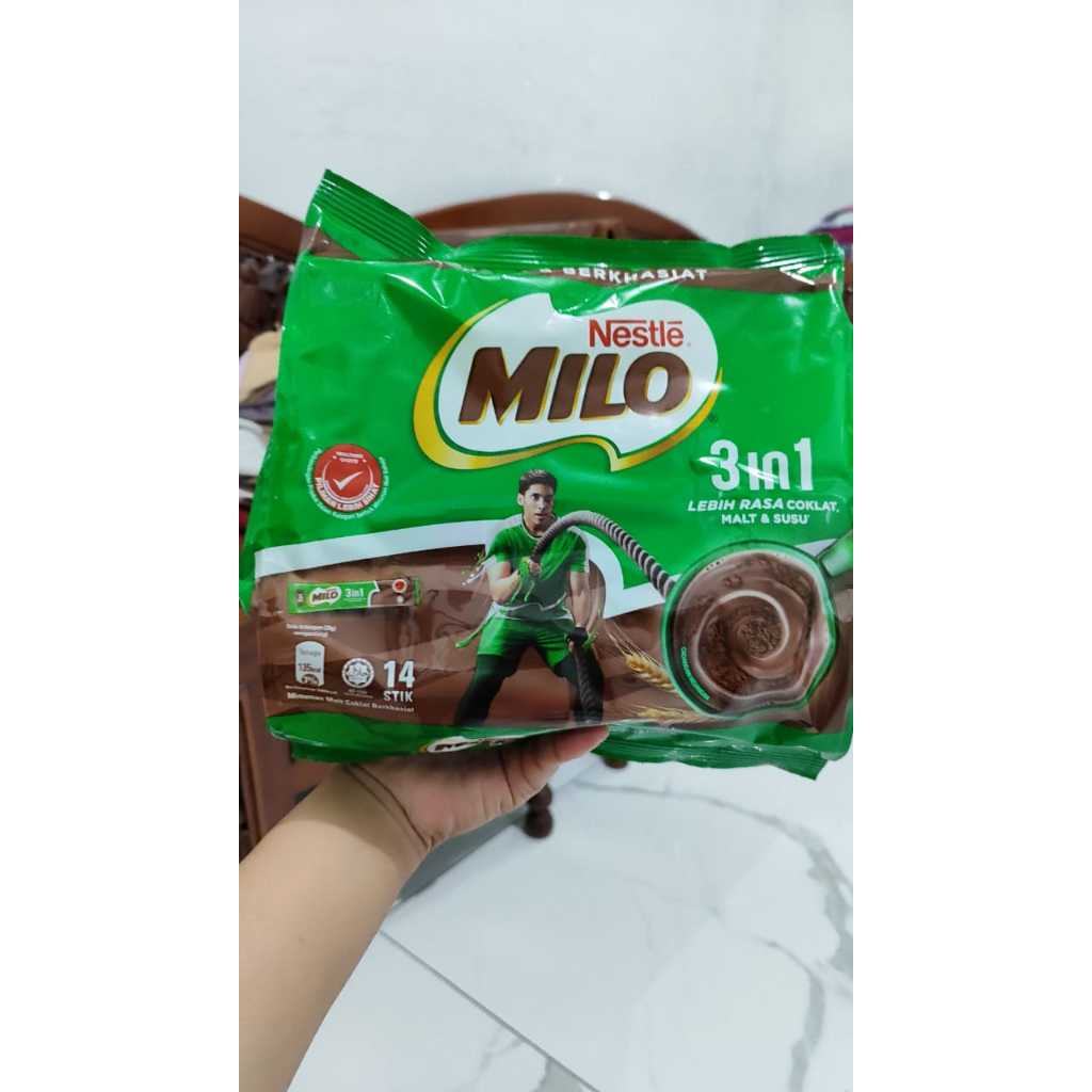 

Milo 3 in 1 (14 STIK )/ Milo 3 in 1 Sachet / MILO STIK