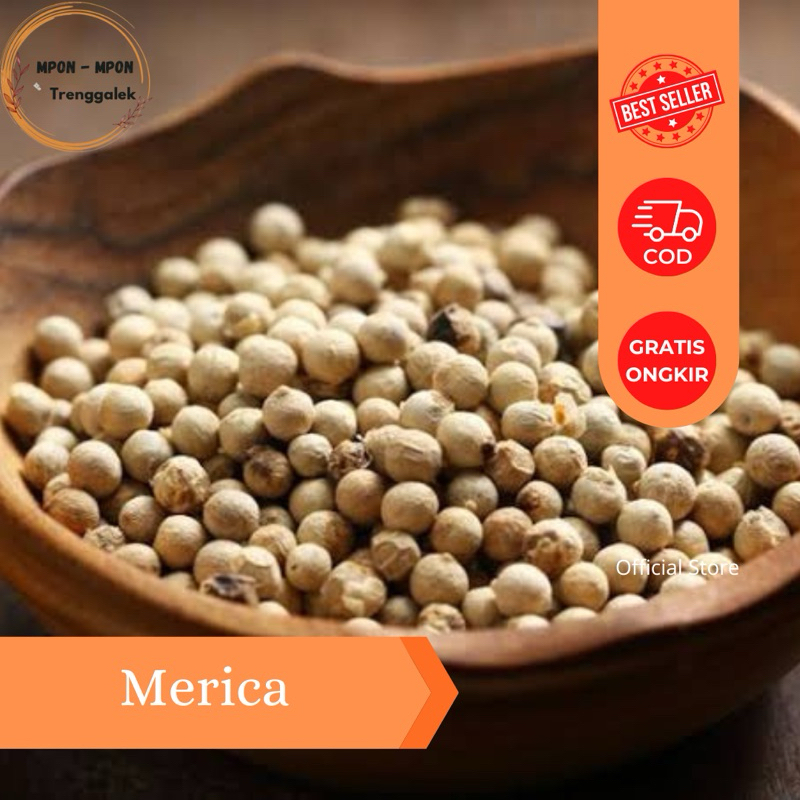 

Biji Merica Lada Putih Kualitas Bagus 100gr 250gr 500gr 1000gr