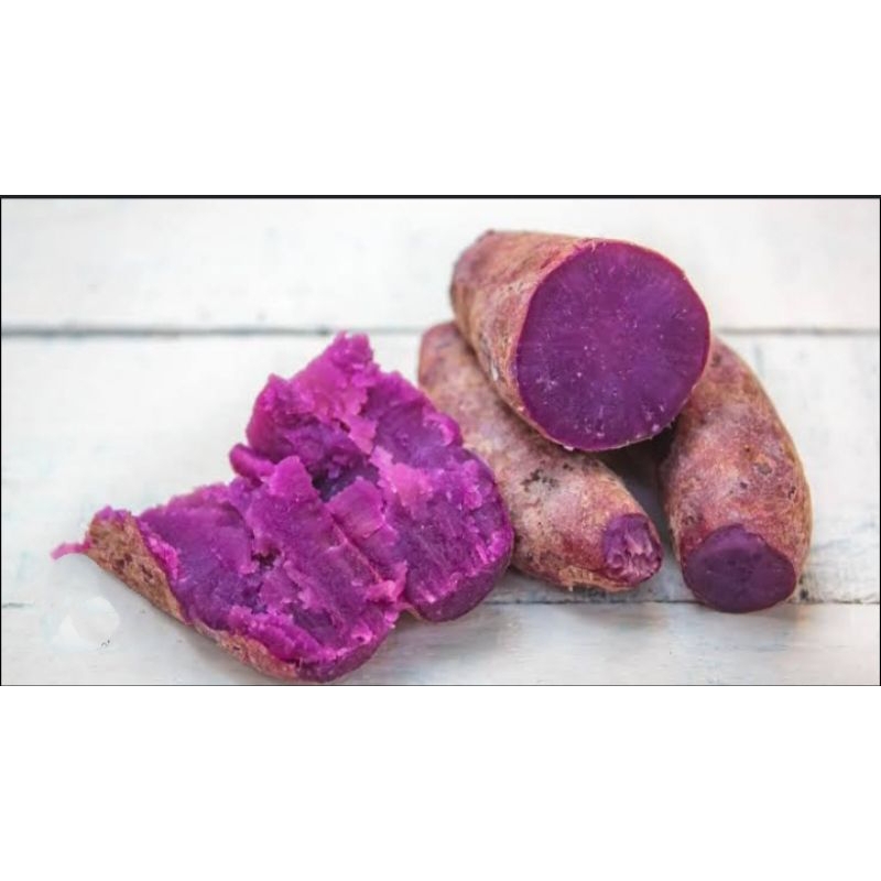 

PROMO UBI UNGU PULEN FRESH BARU PANEN 1KG