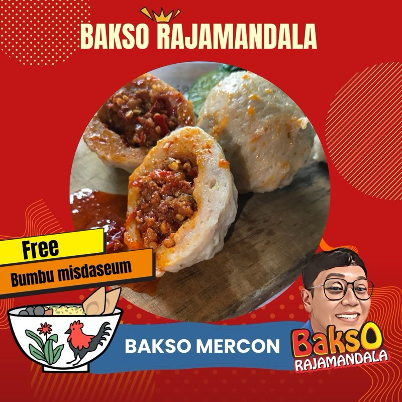 

BAKSO RAJAMANDALA, BAKSO MERCON