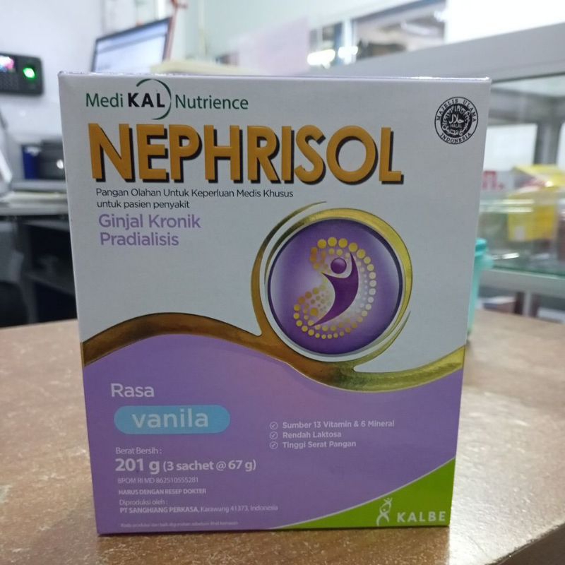 

Nephrisol rasa vanila 201g