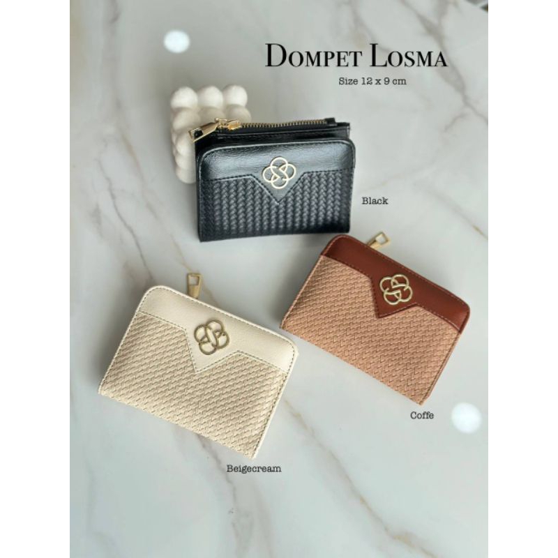 DOMPET LOSMA by Zazabagshop - Dompet Cewek Elegan , Dompet Untuk Wanita , Dompet Wanita Kecil Simpel