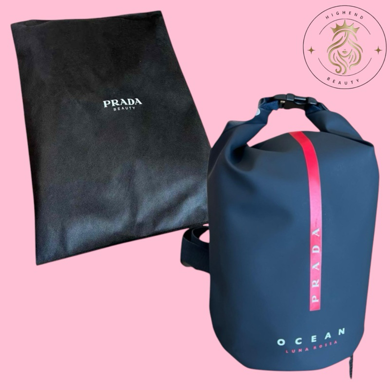 Prada Sailing Bag Pack  Navy Original Gift Parfum Ocean Luna Rossa