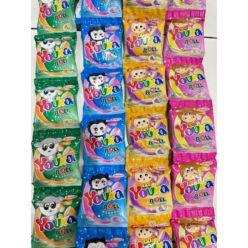 

Permen Youka Roll Permen Gulung (1 Pack Isi 20 Sachet )