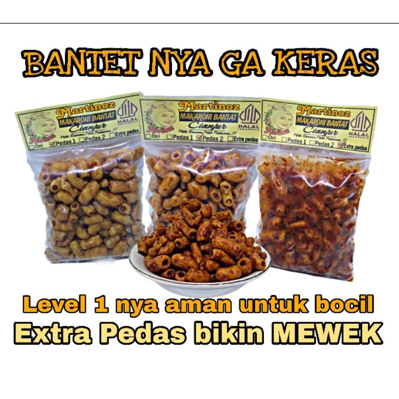 

40gr Makaroni Bantet Martinoz Makroni Bantet Cap koki Macroni Bantat Spiral Kriwil Terlaris Makaroni Bantat Termurah