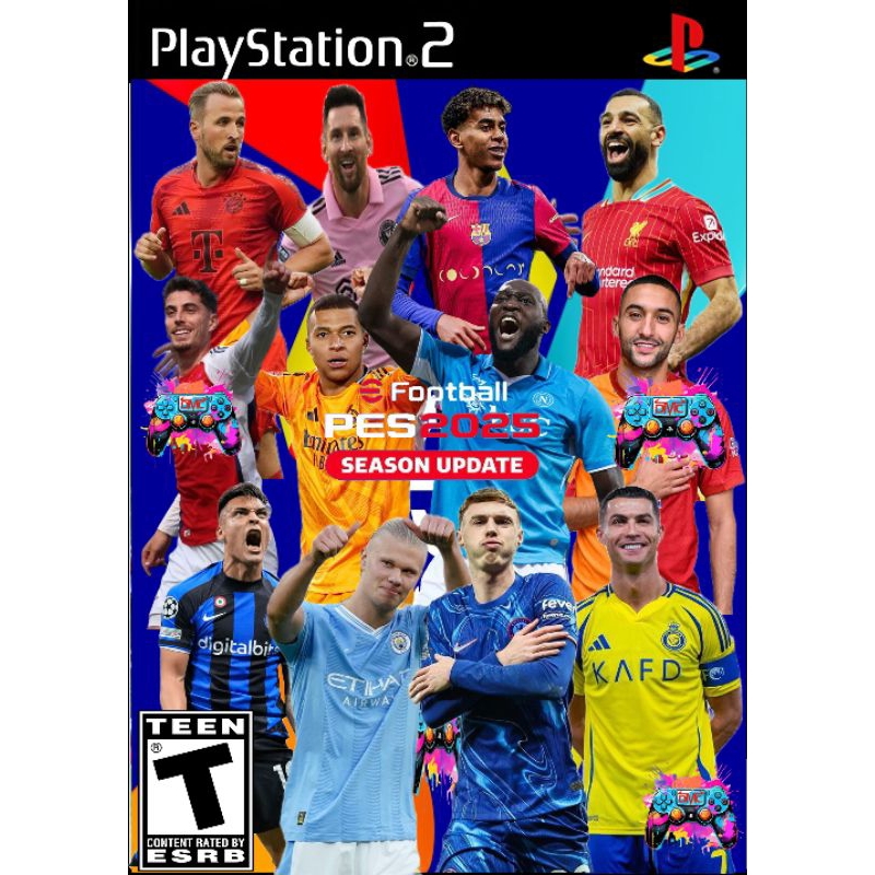 KASET PS2 PES 2025 PRO EVOLUTION SOCCER 2025 KASET PS2 TULIS SPIDOL