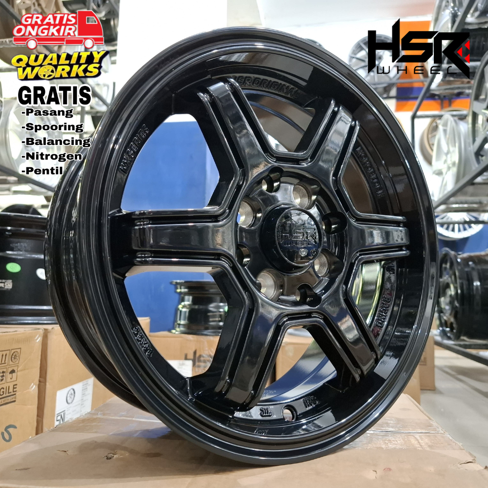 Velg Ring 14 Hsr Minas, Buat Mobil Sigra, Calya, Avanza, Xenia, Atoz, Starlet