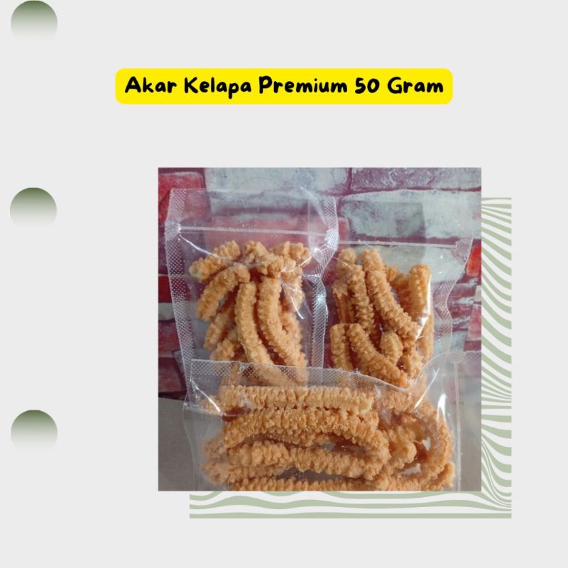 

Tmc Snack - Akar Kelapa original 50 gram