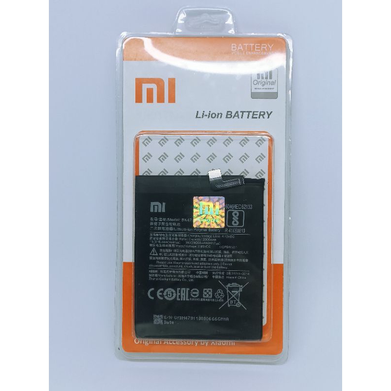 BATERAI BATRE XIAOMI REDMI 3 REDMI 3S BN47 ORIGINAL