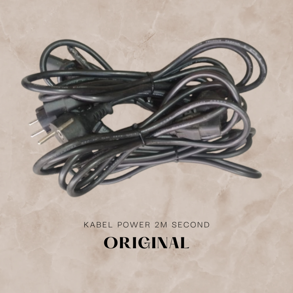 Kabel Power CPU Original Seken – Kualitas Bagus, Siap Pakai