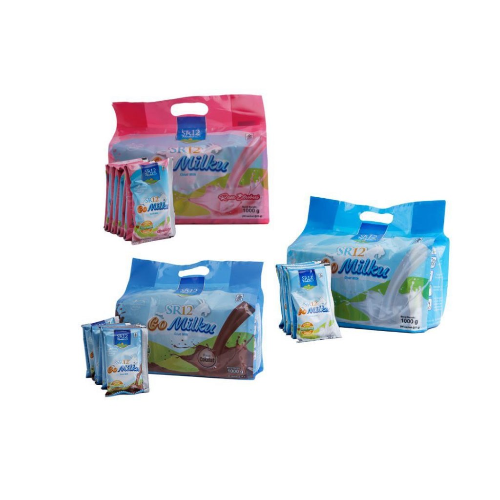 

SR12 Susu Bubuk Gomilku Sachet - Susu Go Milku Untuk Kesehatan dan Jaga Daya Tahan Tubuh Susu Semua Usia - Susu Etawa Premium Tanpa Gula dan Pengental