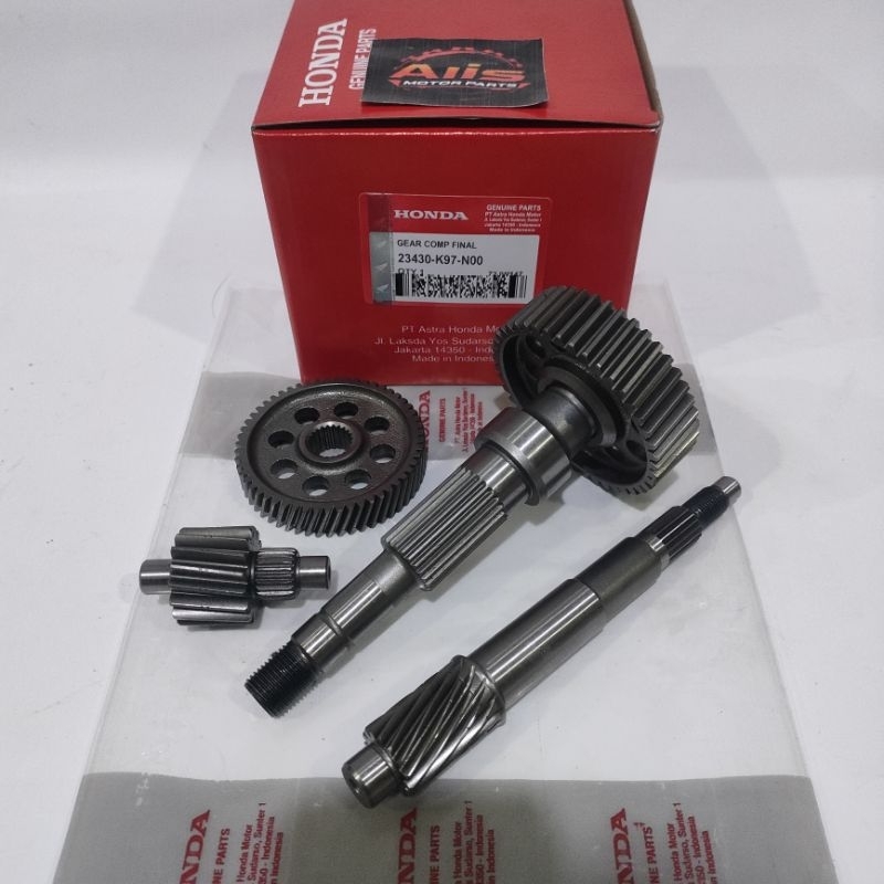 Gigi rasio gear rasio komplit pcx 150 K97 2017-2021