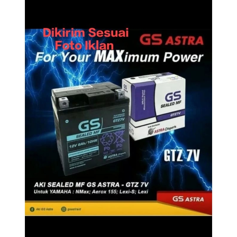 Aki Yuasa YTZ7V aki YTZ7V aki motor YTZ7V Nmax NMAX ORIGINAL MF KERING ASLI