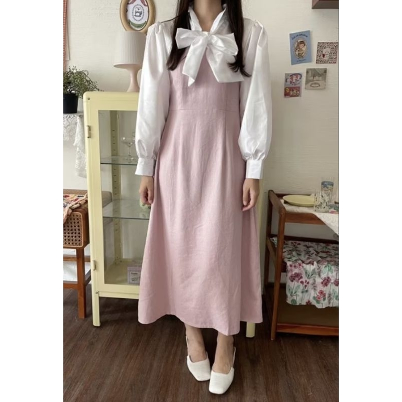 PRELOVED HANEUL DRESS NINETTE (BLACK)