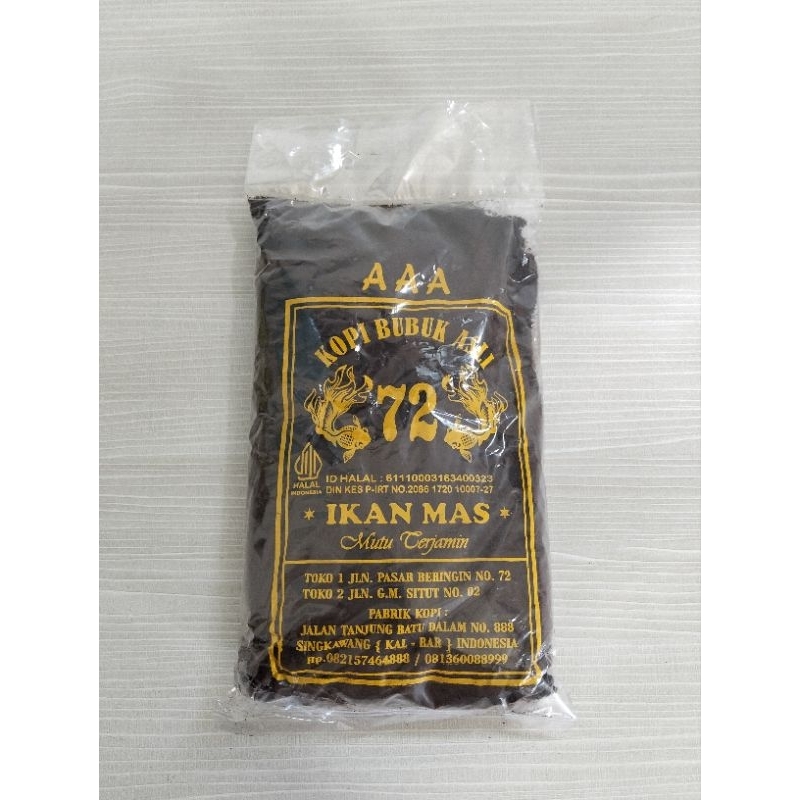 

Kopi Bubuk Asli Singkawang Ikan Mas 500g