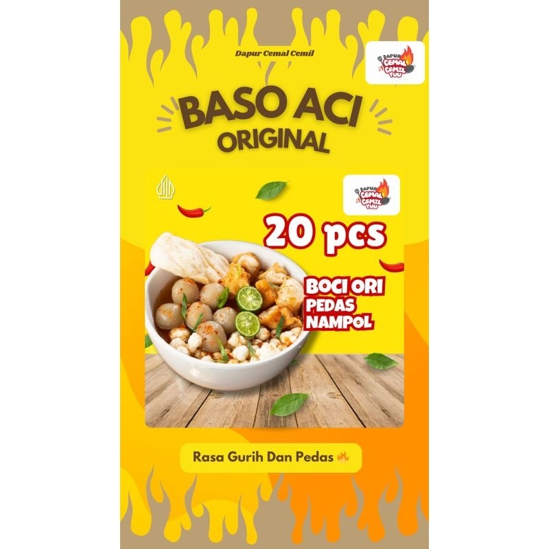 

Paket 20 Bungkus Baso Aci Original