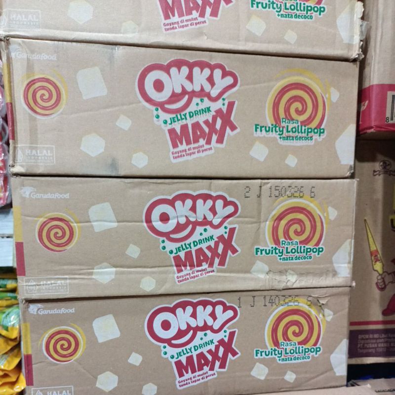 

OKKY JELLY DRINK MAXX PER DOS ISI 24 PCS