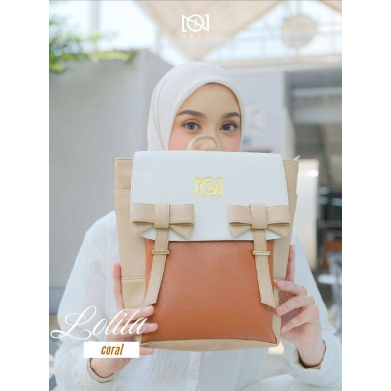 READY STOK ‼️ LOLITA BACKPACK BY NOZA TAS RANSEL SLINGBAG