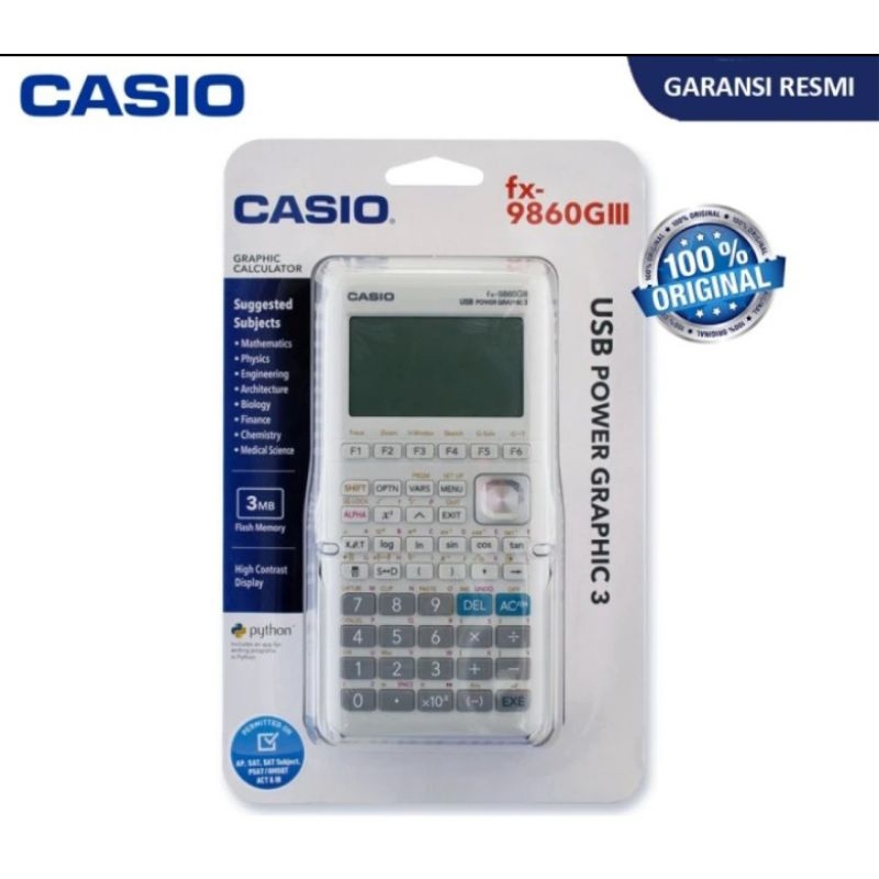 

Casio Fx 9860 Calculator Grapk/sekolah