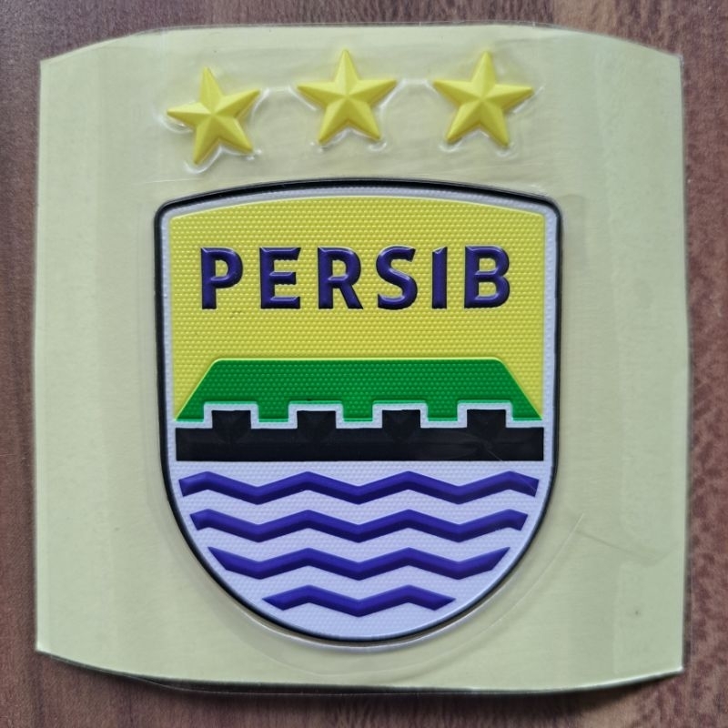 Logo PERSIB BANDUNG 3D Jersey 2024/2025 Logo Patch Rubber Press Jersey