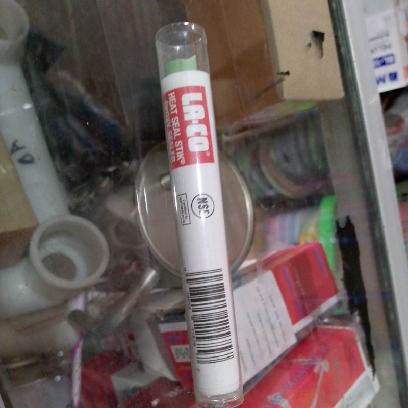 

lem hijau laco penambal evaporator yang bocor / lem kulkas 1cm