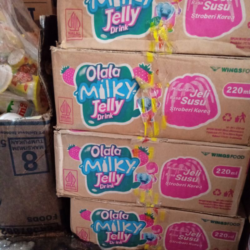 

Minuman Olala Milk Jelly 220ml/ds