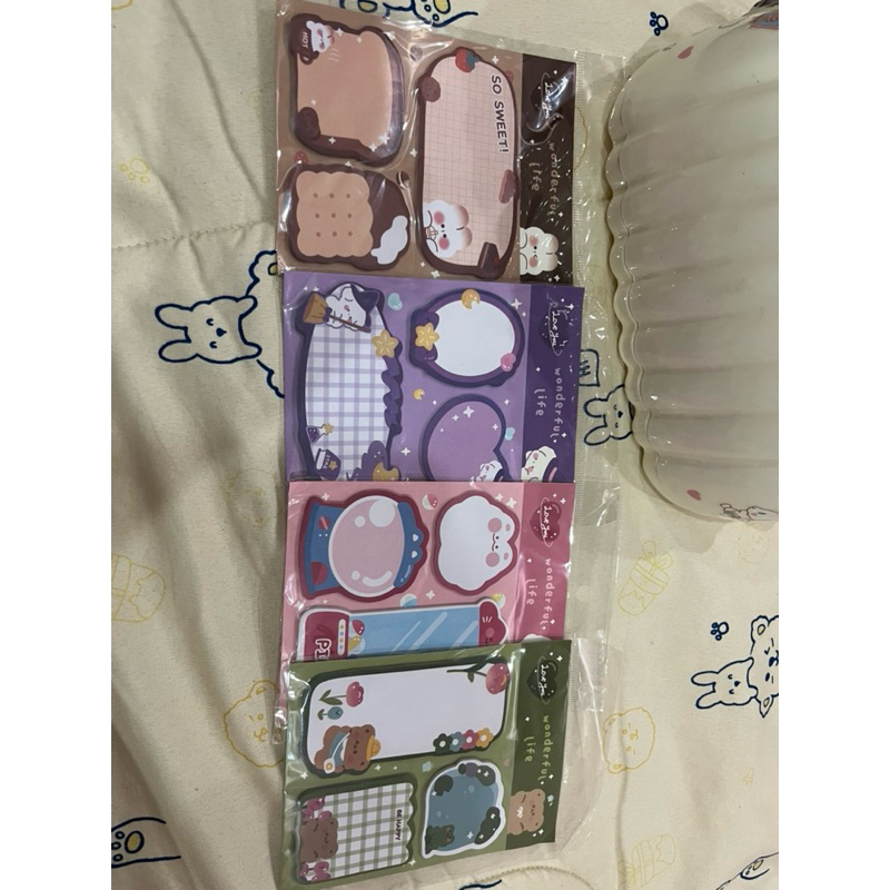 

sticky notes kertas memo lucu 3in1