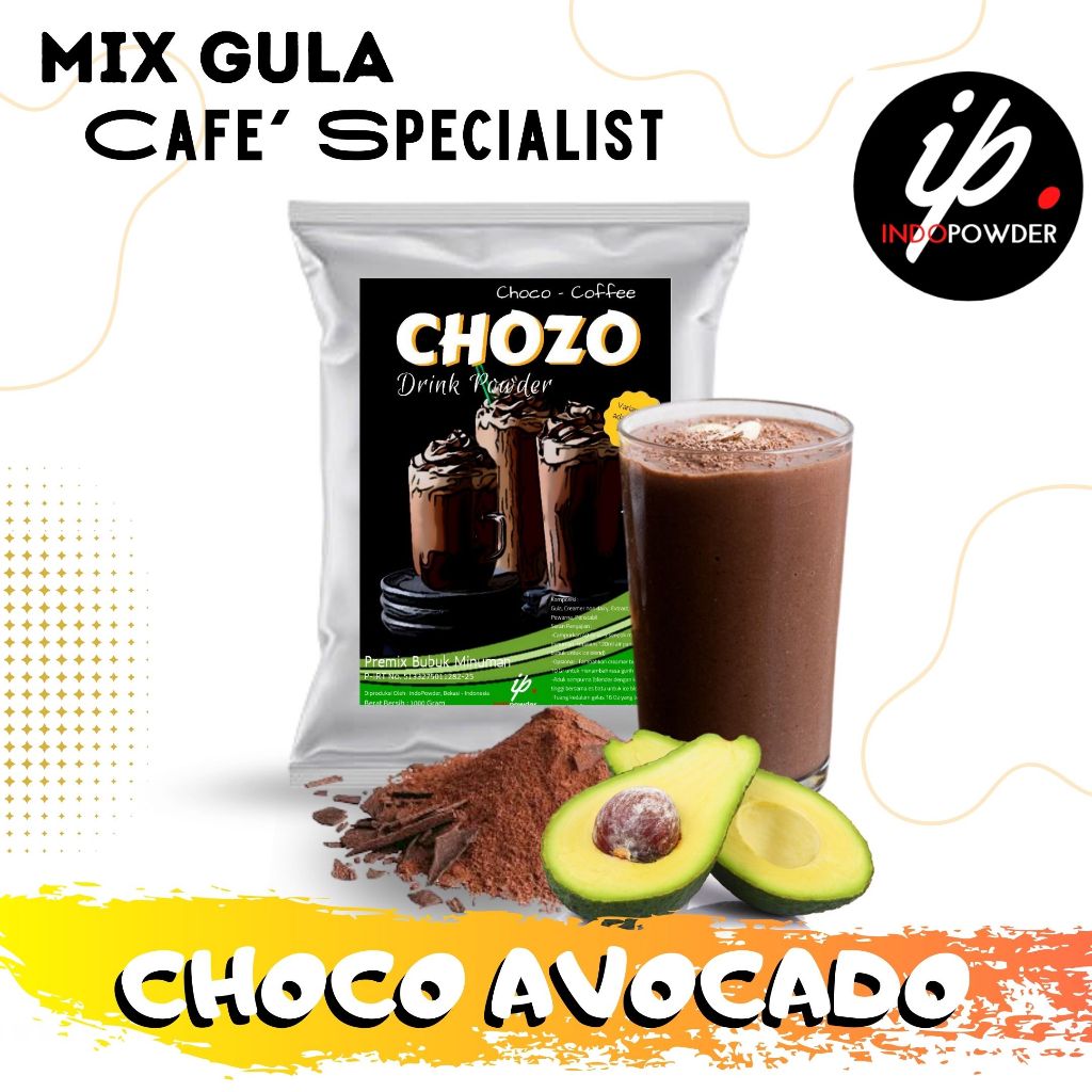 

IP Kendal - Bubuk Minuman Rasa CHOCO AVOCADO 1Kg Untuk Cafe, Resto & Usaha Minuman