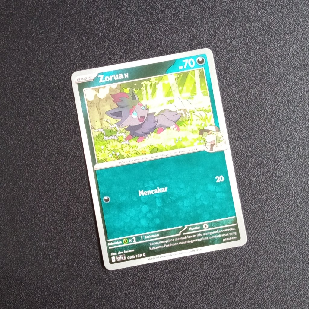 Zorua N C sv9s Ikatan Takdir Pokemon TCG Indonesia