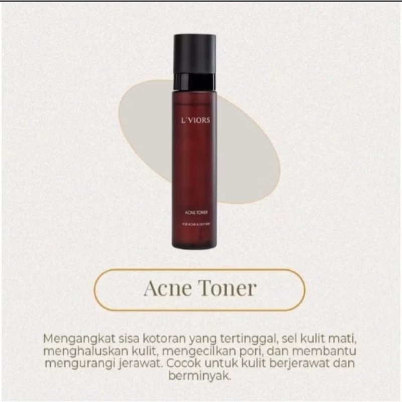 Lviors | Acne Toner 120 ml