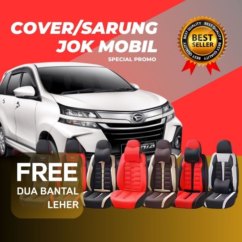 Cover Jok Mobil Grand Avanza/Xenia 2011-2015 Full Set 3 Baris