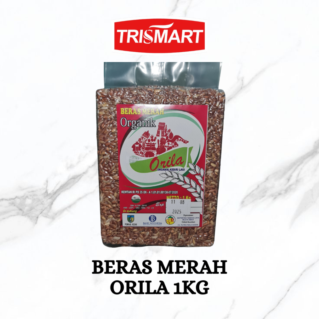 

BERAS MERAH ORILA ORGANIK ASLI KEDIRI 1 KG