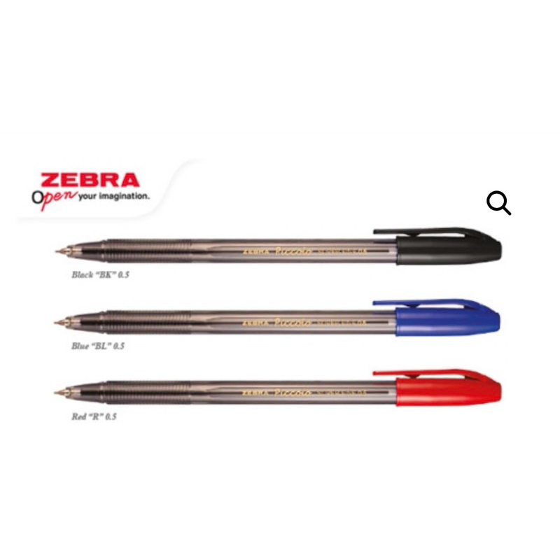

zebra piccolo 0.5mm 1pak hitam,biru,merah