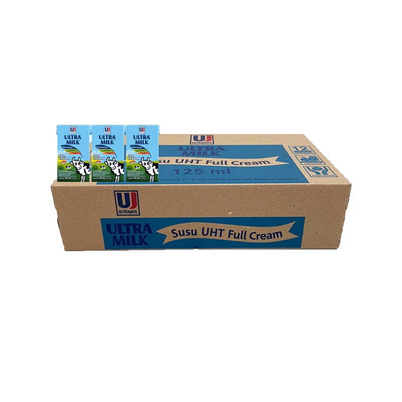 

ULTRA MILK Susu UHT Full Cream, Cokelat, Stroberi 125 ml x 40pcs - KARTON - HARGA GROSIR TERMURAH SURABAYA BISA KIRIM INSTANT