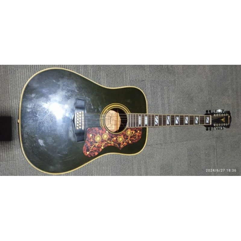 gitar akustik 12 string ibanez original