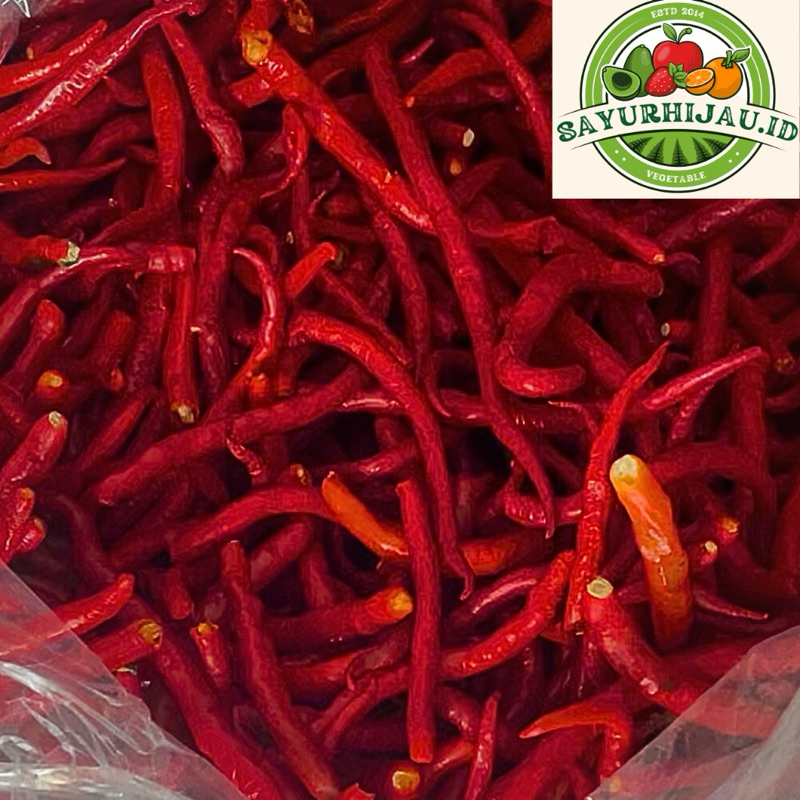 

Sayur Murah - Petikan Cabe Keriting Merah 250gr MURAH