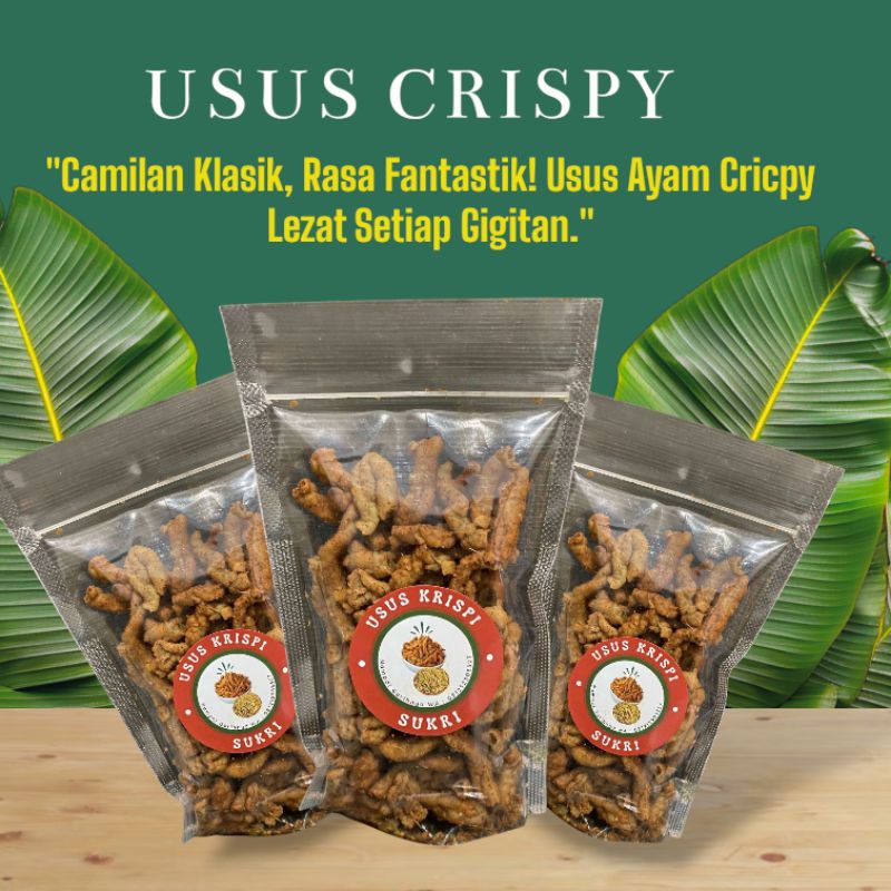 

USUS CRISPY/kripik usus/usus kripsi/usus kripsi ukuran 150gr
