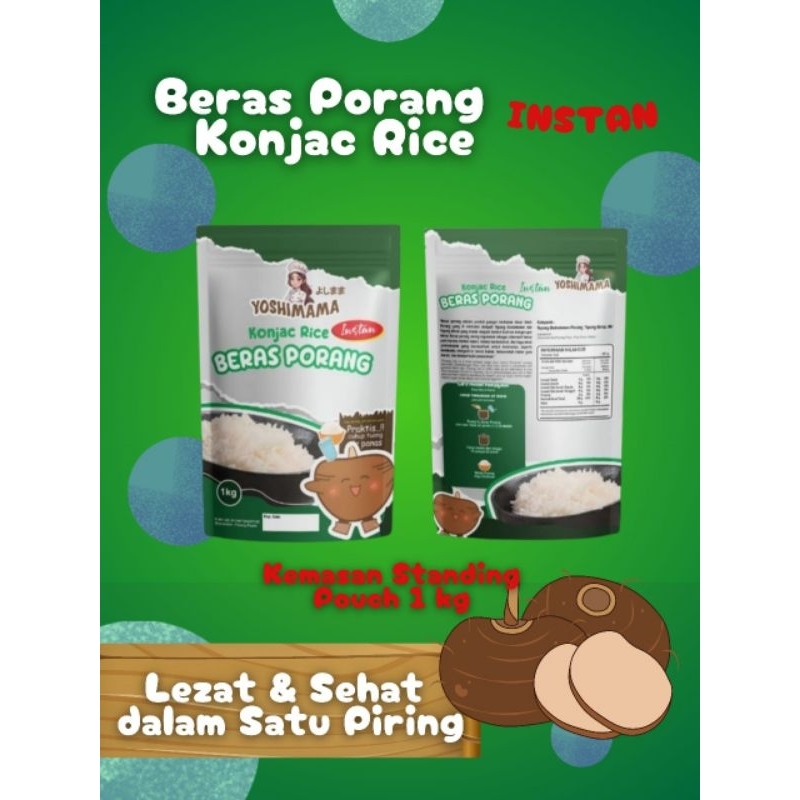 

Yoshimama Beras Porang Instan / Shirataki Rice