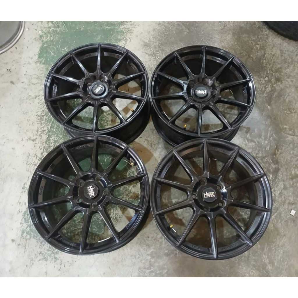 VELG MOBIL SECOND HSR RAI S2 Ring 17 lubang 5x114 Cocok RUSH TERIOS INNOVA WULING DLL