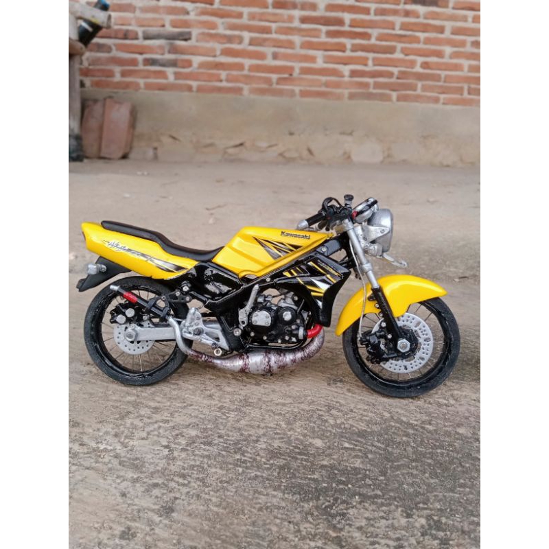 Miniatur motor ninja ss ful detail handmade