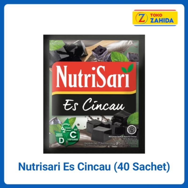 

NutriSari Es Cincau 40 Sachet - Minuman Buat Vitamin C & Vitamin D